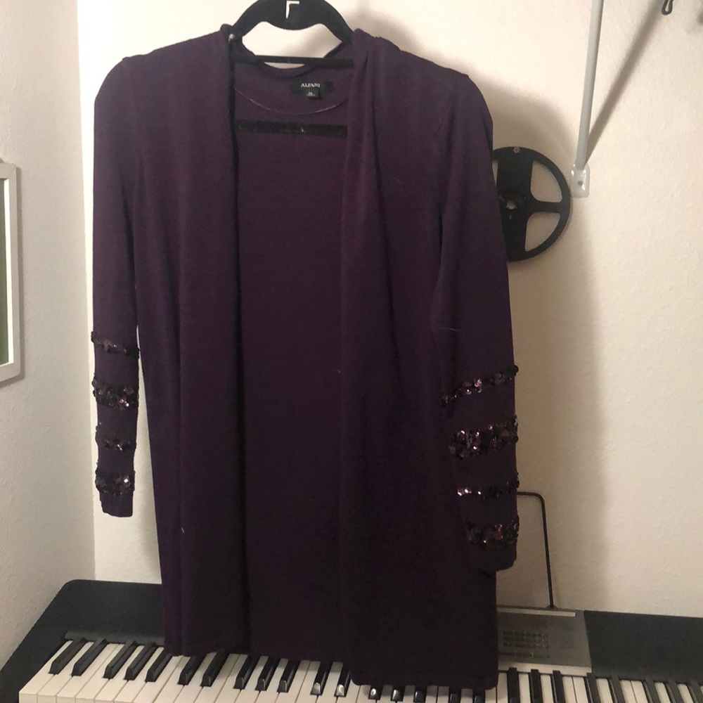 Junior’s Purple Jacket with Sequence
